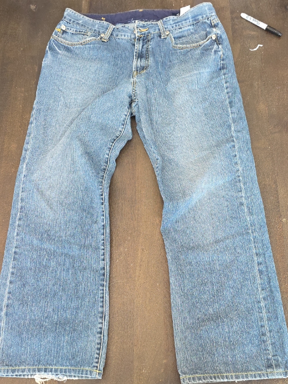 Seven 7 Classic Men's Blue Denim Jeans 36